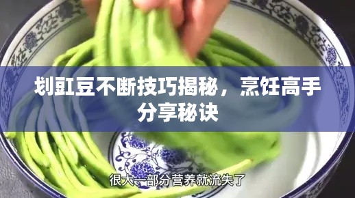 划豇豆不断技巧揭秘，烹饪高手分享秘诀