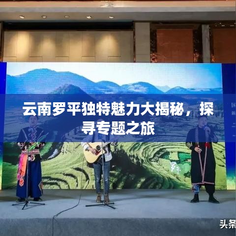 云南罗平独特魅力大揭秘，探寻专题之旅