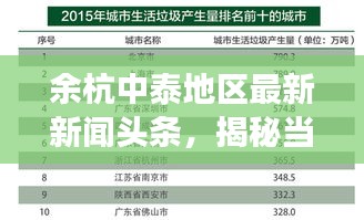 余杭中泰地区最新新闻头条，揭秘当地发展动态
