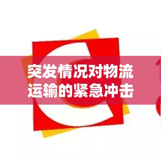 突发情况对物流运输的紧急冲击与应对策略